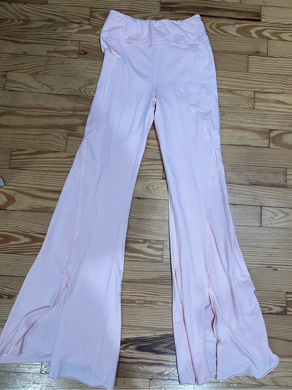 FP Movement by Free People Light Pink Wide Leg Yoga Pants
